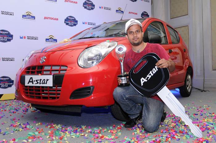 Sudeep Mishra is Young Driver 2012